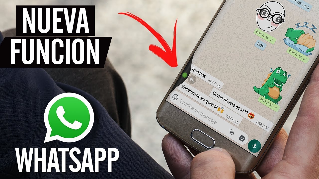 NUEVAS FUNCIONES DE WHATSAPP QUE DEBES CONOCER! 2018 - YouTube