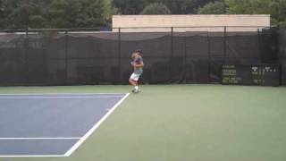 Andy Roddick Practicing Returns at Legg Mason 2009