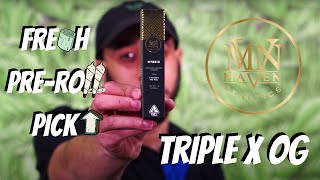 Fresh Pre-Roll Pick Up : XXX OG - Maven Genetics