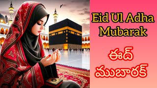 Eid Ul Adha Mubarak ఈద్ ఉల్ అధ ముబారాక్