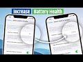 How To increase Battery Health in iPhone | iPhone Battery Health Kaise Badhaye | Battery Health |