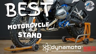 The Best Motorcycle Stand for Any Bike: Dynamoto Stand Review on BMW R1250 GS