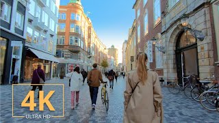 Copenhagen, Denmark | 4K | Street Walk | Strøget | København, Danmark | City Tour @VirtualWalking