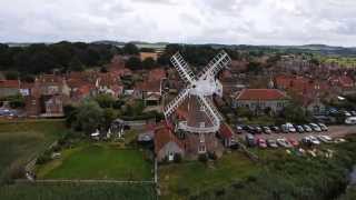 Extroardinary Aerial Footage of Cley Windmill