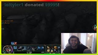 TYLER1 DONATES 10K TO YASSUO