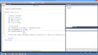 Visual Basic - Video Game Design Part 1