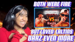 Both Were Fire, But Loved Laltin's Barz Even More | Laltin vs 10haa | Reaction Video #254mission