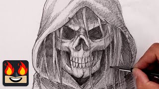 How To Draw the Grim Reaper | Sketch Tutorial