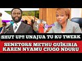 UNAJUA TU KUTWERK!! SENETORS METHU GUKIRIRA KAREN NYAMU NA NJIRA NENE!! WUEE