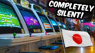 This HIDDEN Retro Arcade In Japan is COMPLETELY SILENT!