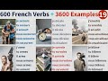 600 French verb conjugations french phrases sentences for beginners, French common vocabulary words