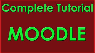 How to create a Moodle Course I Complete Moodle Tutorial I Dr. Vishwanath Bite