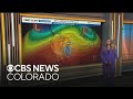 Staying warm and dry across the Front Range, but a Colorado cool down is on the way