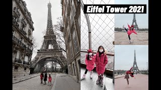 Eiffel Tower in Winter - Paris Vlog (VTL 2021)
