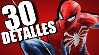 30 DETALLES ALUCINANTES de SPIDER-MAN PS4