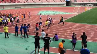 ガチバトル男女100m走 NSG大運動会 NBC新潟ビジネス専門学校