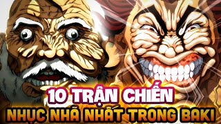 BỊ ĐÁNH ĐẾN MỨC TÀN PHẾ !! TOP 10 TRẬN ĐẤU NHỤC NHÃ NHẤT TRONG SERIE BAKI