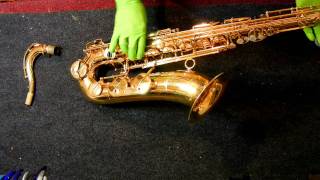 Repairman's Overview: Couf Superba I Tenor Saxophone