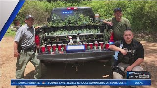 Johnson County Pot Plant Bust: Over 100 Marijuana Plants Seized (Fox 24)