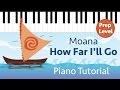 How Far I'll Go (Moana) - Prep Level Super Easy Piano Tutorial - Hoffman Academy