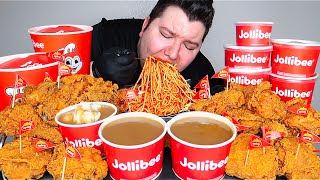 Jollibee • The World's Best Chicken & Noodles • MUKBANG