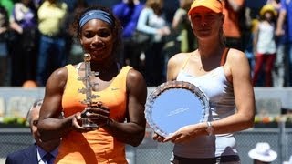 2013 Mutua Madrid Open Final WTA Highlights