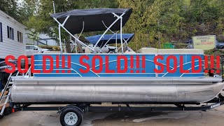 2019 Sylvan Mirage 820 - 90hp Mercury Outboard -  SOLD!