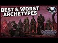 Pathfinder: WotR - The Best & Worst Archetypes For Each Class