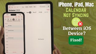 How to Fix- iPhone 14 Calendar Not Syncing Other Device's [iPad/Mac]