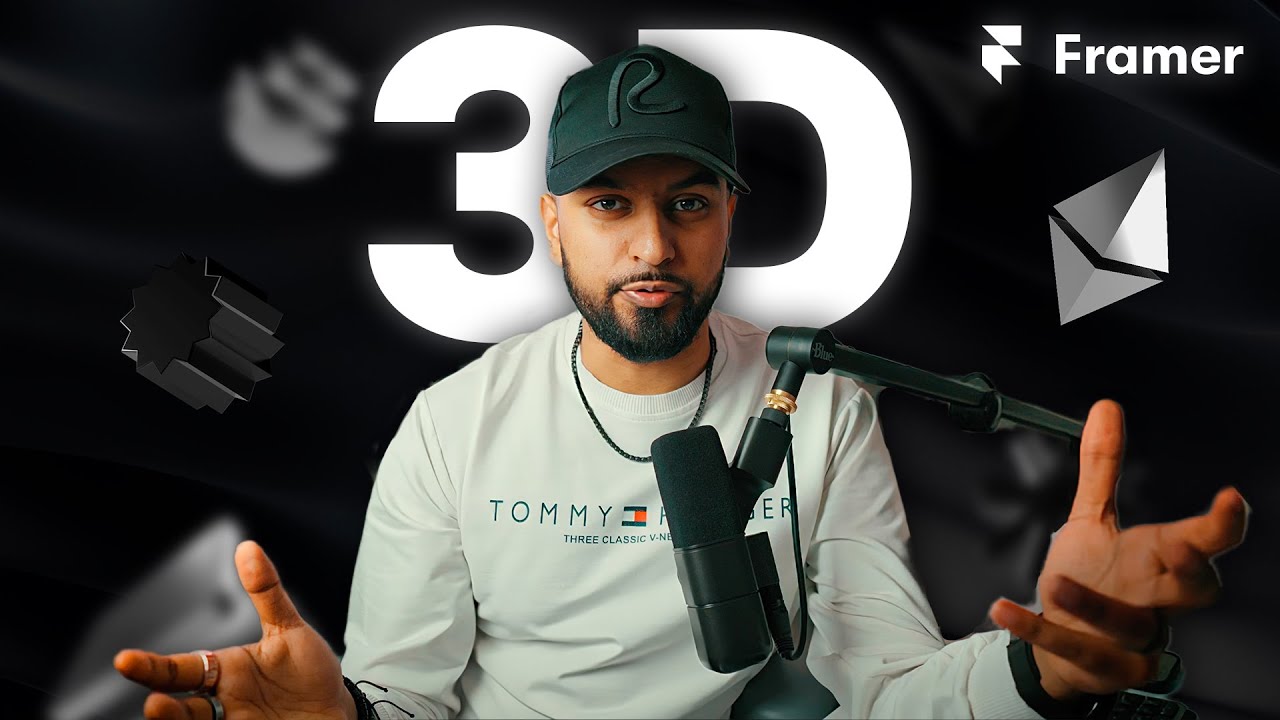 Framer Tutorial Easily Add Interactive 3d Shapes Youtube