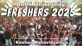 Freshers Vlog *2025*😍| Keshav Mahavidyalaya | Delhi University