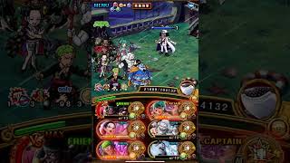 【トレクル】トレジャーマップ(赤犬) 新キャラ無し編成 vsセンゴク 【OPTC】