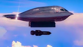 Massive Bomb Dropping Slow Motion . Best Air Refueling With Radio Communications