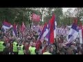 Thousands protest vote recount in Serb-run Bosnia region