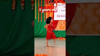 😍 Unstoppable 3 years old kid dancing on traditional songs 🥰 | Tulu song cute dance|#shorts #cute