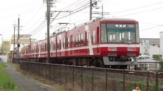 【固定編成】遠鉄1002F+1004F 上り第122列車 遠州西ヶ崎駅～積志駅 通過