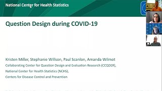 Webinar: Designing Survey Questions about COVID-19