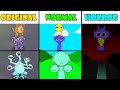 ALL Monsters Ethereal Workshop Vs Incredibox Sprunki Normal - Horror Versions | My Singing Monsters