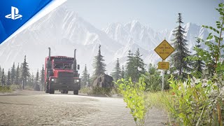 Alaskan Road Truckers - Life on the Road Gameplay Trailer | PS5 Games