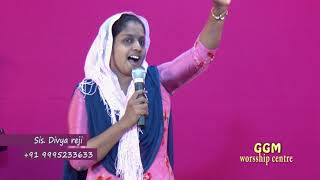 Sis Divya reji || fasting prayer ||സ്വർഗീയ പൗരത്വം || malayalam message || Ambassidor of Christ ||