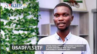 Mr. Kehinde, one of EduPoint learners, sharing his USADF and LSETF Employability experience.