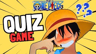 Quiz One Piece - Só um verdadeiro fã consegue acertar tudo!