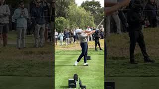 Scottie Scheffler slow-mo FO swing  #golf #scottiescheffler #genesisinvitational #golfswing