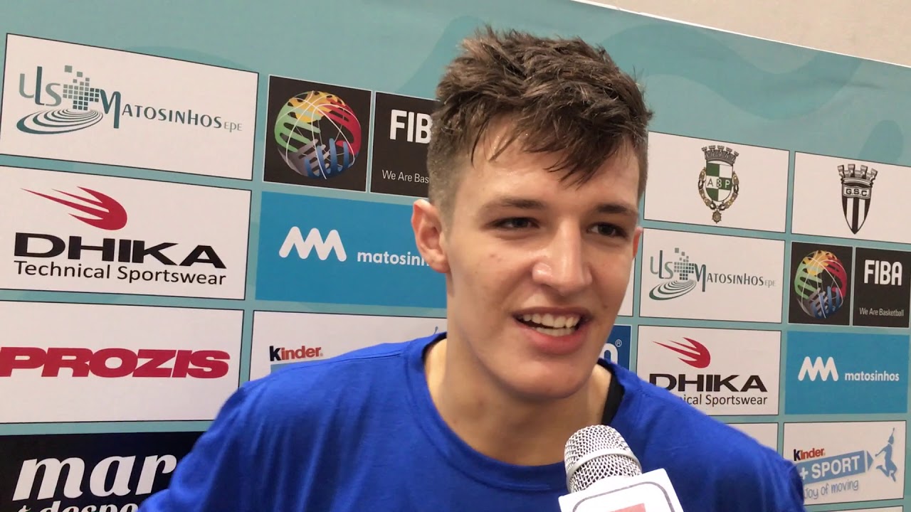 Vit Krejci: 2019 FIBA U20 European Championship, B Division Interview ...