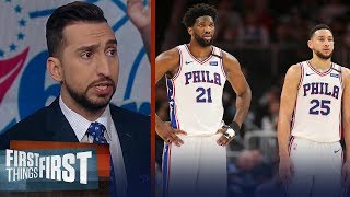 Embiid & Simmons pulled together for a 76ers win vs Clippers — Nick | NBA | FIRST THINGS FIRST