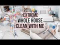 NEW! EXTREME WHOLE HOUSE CLEAN WITH ME 2020 | ALL DAY SPEED CLEANING MOTIVATION | CLEANING ROUTINE