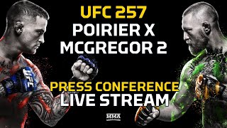 UFC 257: Poirier vs. McGregor 2 Pre-Fight Press Conference LIVE Stream - MMA Fighting