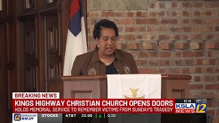 Shreveport memorial service draws visitor from Delaware