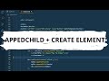Appendchild JavaScript DOM