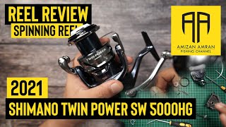 🔴 MY Reel Review - Twin Power SW 5000HG 2021 | Full Review & Tear Down!